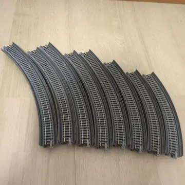 N 게이지 커브 레일 8도 세트