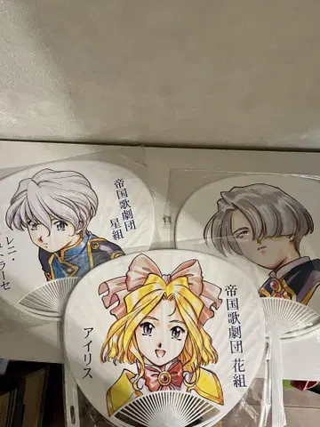 제국 가극단 부채 세트 사쿠라 대전 챙