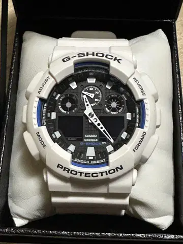 CASIO G-SHOCK GA-100B-7AJF 화이트
