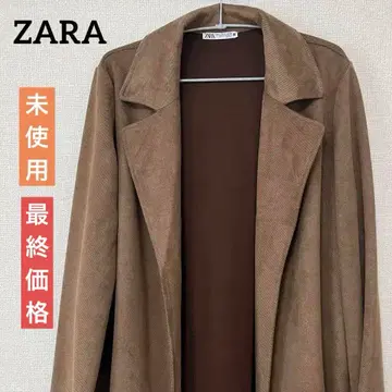 ZARA 브라운 롱 코트 L 사이즈 미사용