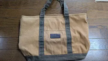 LLBean 베이지 토트백 캔버스