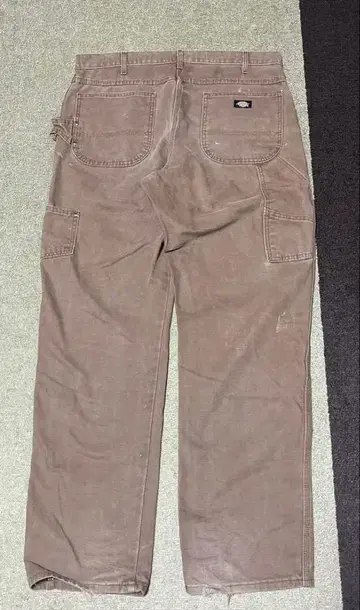 Dickies 브라운 워크 팬츠 W36 L34