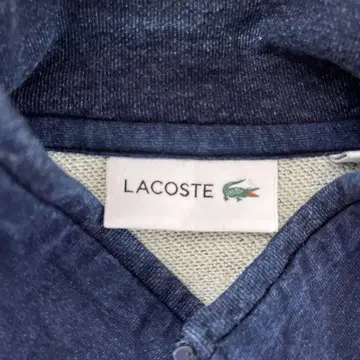 LACOSTE 다크 블루 집업 자켓
