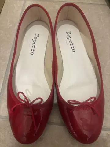 Repetto 빨간색 발레 슈즈