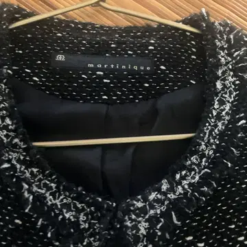 martinique 노카라 자켓 1 블랙 계열과 세트 스커트