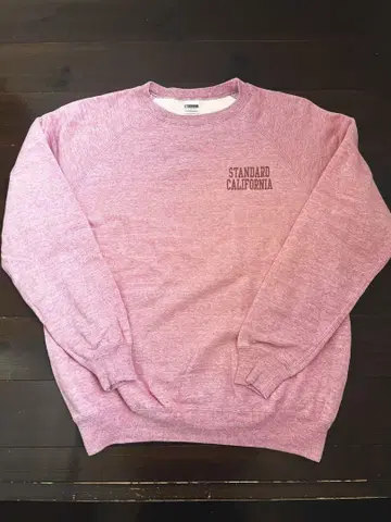 STANDARD CALIFORNIA 핑크 맨투맨 M used