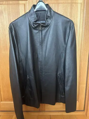 COMME CA ISM 블랙 가죽 자켓 M