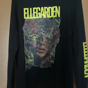 ELLEGARDEN 긴팔 티셔츠 블랙 L 사이즈
