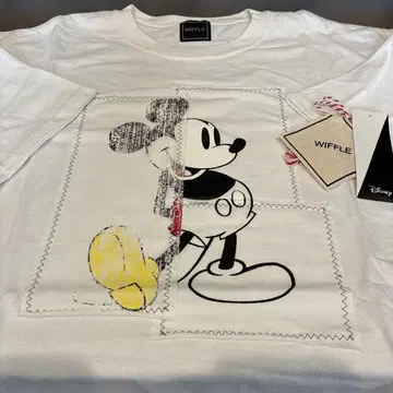 Disney 디즈니 미키 T셔츠 WIFFLE 새상품급 XL