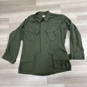 실물 US ARMY 정글 퍼티그 자켓 립스탑 L-R