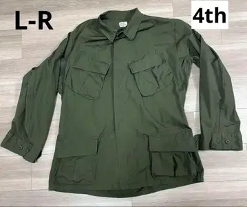 실물 US ARMY 정글 퍼티그 자켓 립스탑 L-R