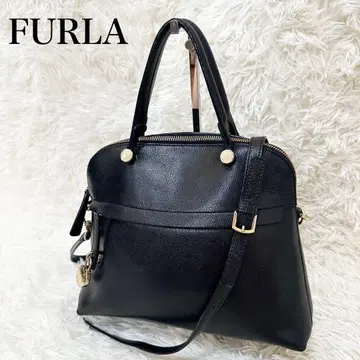 FURLA 훌라 파이퍼 M 숄더백 2way 블랙