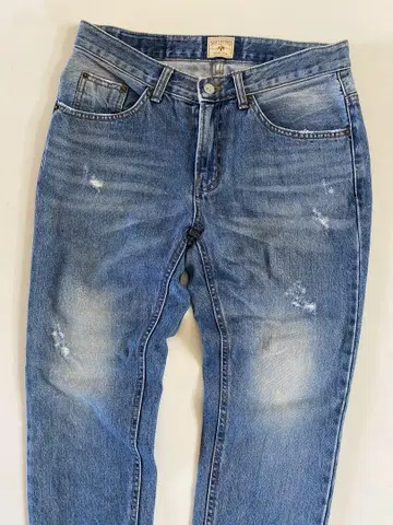 오카야마 일본제 사우스 로드 테이퍼드 데님