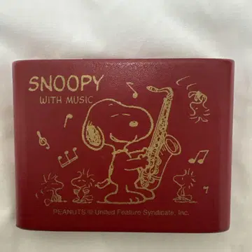 스누피 테너 색소폰 쓰리 케이스 5개 수납