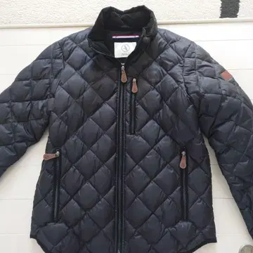 AIGLE 블랙 퀼팅 자켓