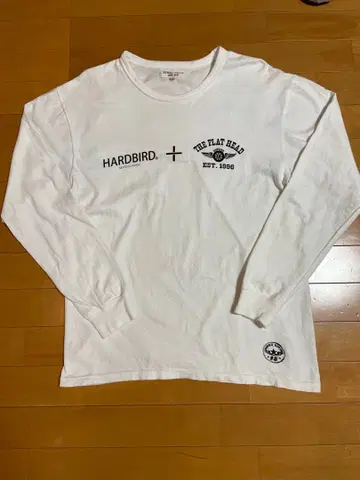 HARD BIRD X THE FLAT HEAD 긴팔 T셔츠 42 화이트