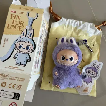 POPMART 팝마트 미니 Labubu 봉제 인형 키링 Labubu ?