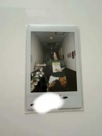키타니 타츠야 사인 폴라로이드