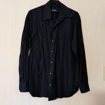 Giorgio Armani 다크 네이비 드레스 셔츠 38(S)