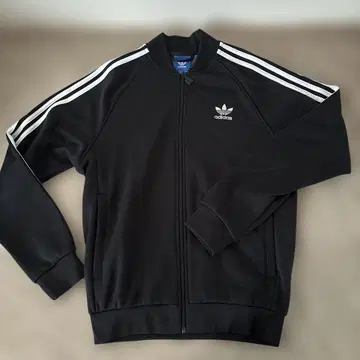 adidas 블랙 저지 3선 라인
