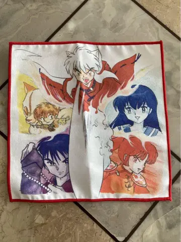 헤어 이누야샤 극세사 타월 안경닦이