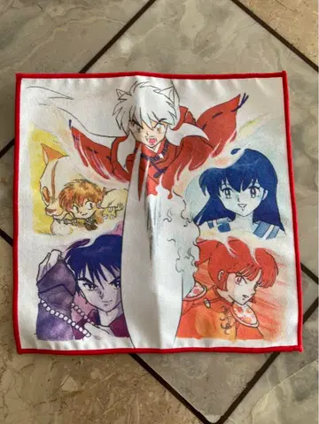 헤어 이누야샤 극세사 타월 안경닦이