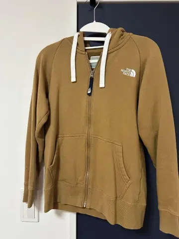 THE NORTH FACE 브라운 후드 부착 후드티 M
