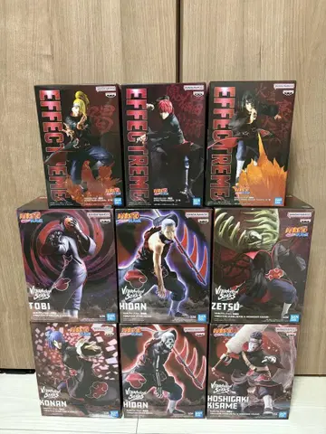 NARUTO 돌풍전 아카츠키 피규어 세트 판매