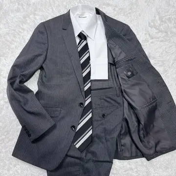 [새상품급] 정장 셀렉트 셋업 그레이 스트라이프 백 오픈 A5 2B