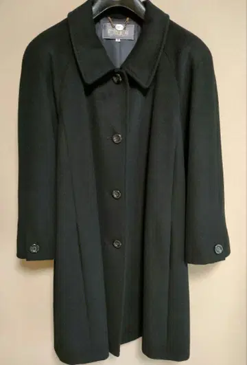 캐시미어 100% 블랙 코트 remalon 레나운 룩