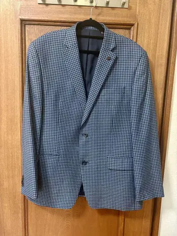 [ Michael Kors ] 체크 무늬 테일러드 자켓 42R 새상품급