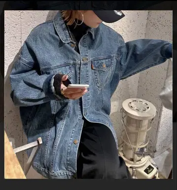 [ Ungrid ] 빅 실루엣 데님 자켓