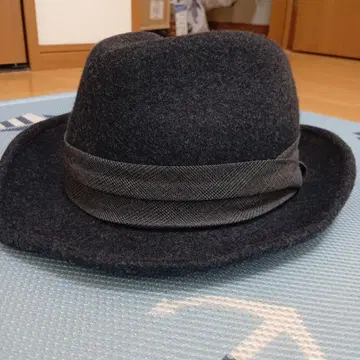 남성용 햇 울 다크 그레이