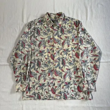 80~90s reym spooner 레인스푸너 긴팔 하와이안 셔츠