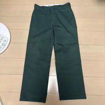 Dickies 874 오리지널 핏 다크 그린 워크 팬츠