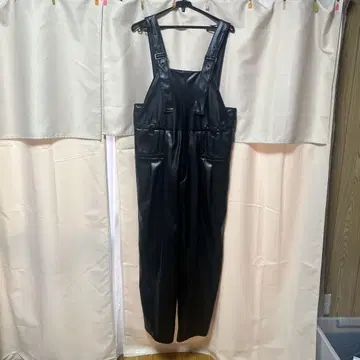 AMERI 블랙 인조 가죽 살로펫 M