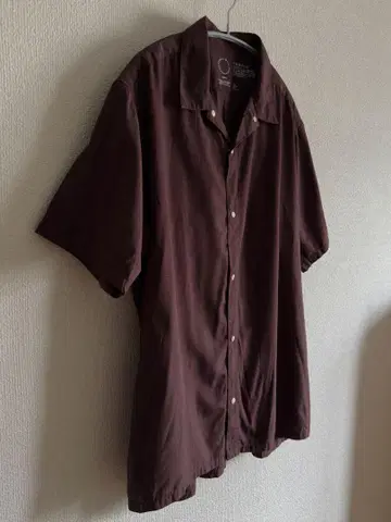야마토미치 대나무 셔츠 브라운 L 남성용