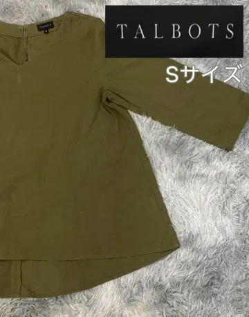 TALBOTS 티셔츠 셔츠 카키 모스그린 그린 S 사이즈