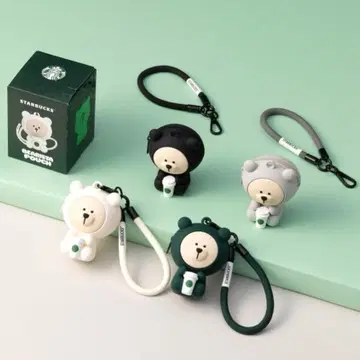 Starbucks 스타벅스 베어리스타 파우치 스트랩 대만 한정판