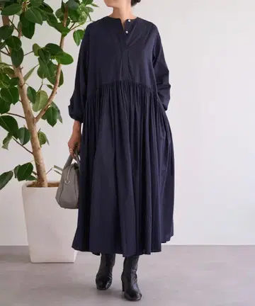 BEARDSLEY 개더 원피스