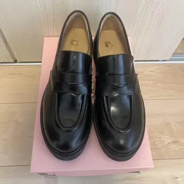 PASCUCCHI Demi-luxeBEAMS 별주 로퍼 37 블랙