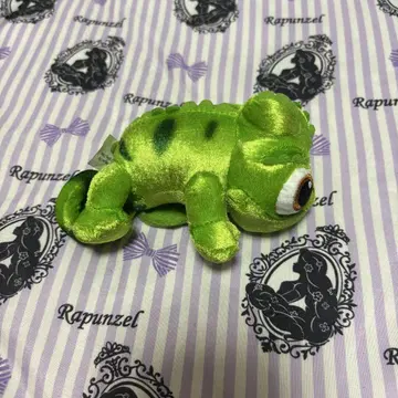 d할로 분장 디즈니 파스칼 어깨 얹는 자석 봉제 인형 라푼젤