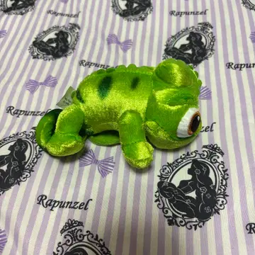 d할로 분장 디즈니 파스칼 어깨 얹는 자석 봉제 인형 라푼젤