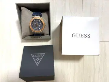 GUESS 손목시계 데님