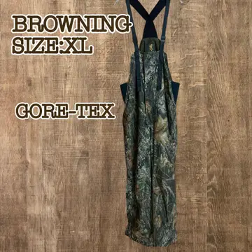 BROWNING 오버롤 고어텍스 리얼트리 카모플라쥬 XL 카키
