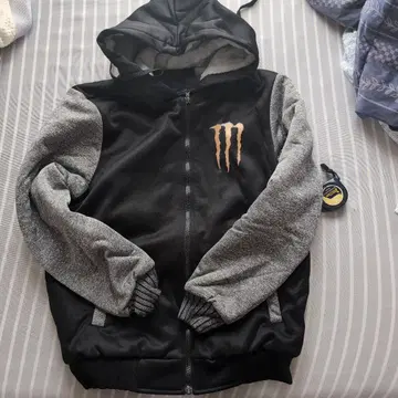 몬스터 에너지 후드 부착 자켓 L 사이즈