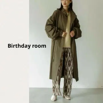 [ 새상품 ] Birthday room 오버 사이즈 지퍼 롱 모즈 코트