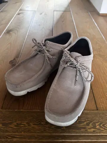 GORE-TEX 스웨이드 데크 슈즈 그레이