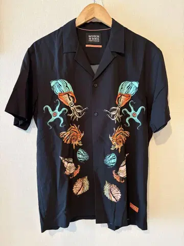 SCOTCH & SODA 해양 생물 반팔 셔츠