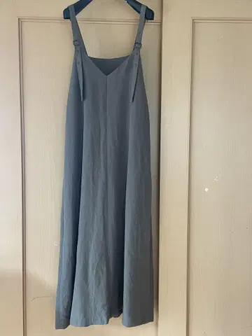 택 포함 새상품 카키 오버롤 스커트